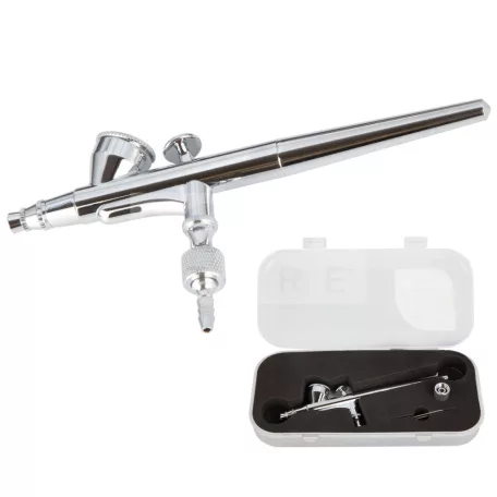 Fengda Mini airbrush kompresszor, levegőkábellel és BD-207 típusú festékszóróval AS-207K