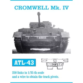   Friulmodel Tracks for Cromwell Mk.IV - fém lánctalpkészlet