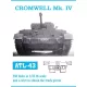 Friulmodel Tracks for Cromwell Mk.IV - fém lánctalpkészlet