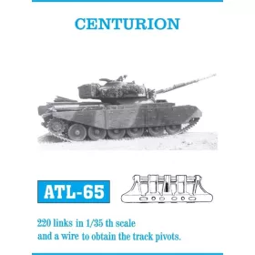   Friulmodel Tracks for Centurion - Centurion – fém lánctalpkészlet