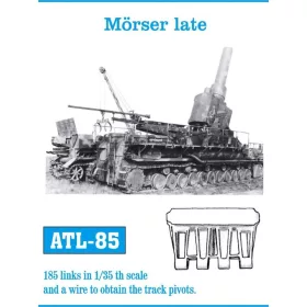   Friulmodel Tracks for Mörser späte Version - Mörser, késői változat – fém lánctalpkészlet