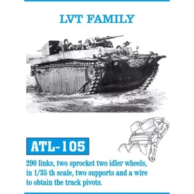 Friulmodel Tracks for LVT Family - fém lánctalpkészlet