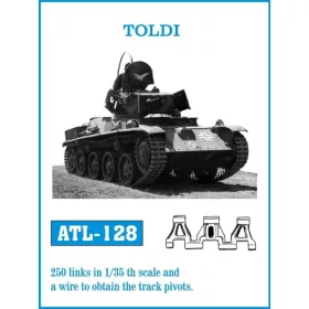 Friulmodel Tracks for TOLDI - fém lánctalpkészlet
