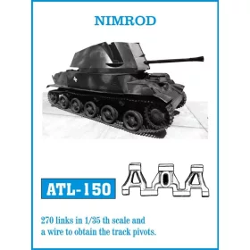 Friulmodel Tracks for NIMROD - fém lánctalpkészlet