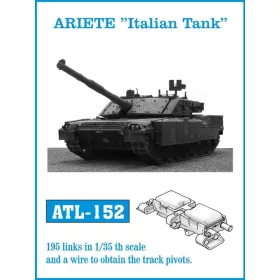   Friulmodel Tracks for ARIETE "Italian Tank - Ariete olasz harckocsi – fém lánctalpkészlet
