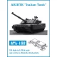 Friulmodel Tracks for ARIETE "Italian Tank - Ariete olasz harckocsi – fém lánctalpkészlet