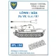 Friulmodel Tracks for LÖWE / BÄR - Löwe / Bär / Pz VK 72.01(K) – fém lánctalpkészlet