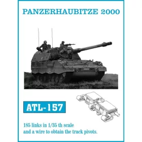   Friulmodel Tracks for PANZERHAUBITZE 2000 - fém lánctalpkészlet