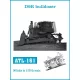 Friulmodel Tracks for D9R bulldozer - fém lánctalpkészlet