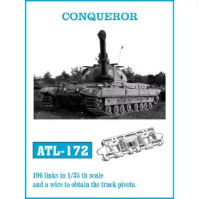 Friulmodel Tracks for CONQUEROR - fém lánctalpkészlet
