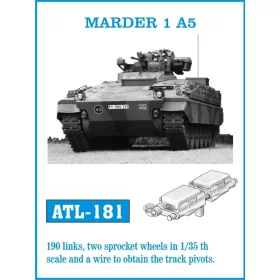 Friulmodel Tracks for MARDER 1 A5 - fém lánctalpkészlet