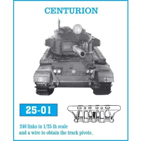   Friulmodel Tracks for Centurion - Centurion – fém lánctalpkészlet