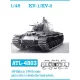 Friulmodel Tracks for KV-1 / KV-2 - fém lánctalpkészlet