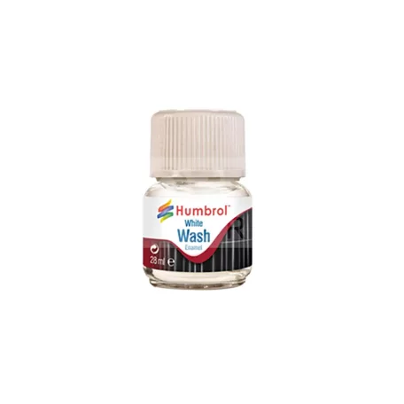 Humbrol Enamel Wash - White - 28ml bemosó AV0202