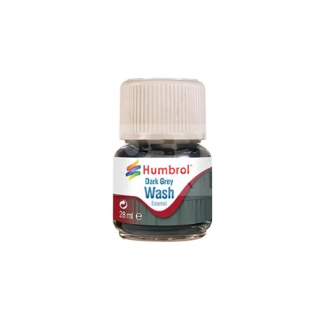 Humbrol Enamel Wash - Dark Grey - 28ml bemosó AV0204