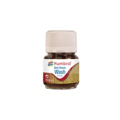 Humbrol Enamel Wash - Dark Brown - 28ml bemosó AV0205