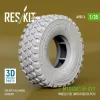ResKit Models M1240A1 M-ATV wheels set (weighted) (5 pcs) for Rye Field Model (RFM) kit (3D Printed) - terhelt állapotú kerékkészlet, 5 db