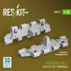 ResKit Models Merkava Mk.3 track set Type 1 (Workable) for Meng/HobbyBoss kit (3D Printed) - működőképes lánctalpkészlet, 1. típus