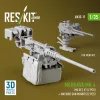 ResKit Models Merkava Mk.4 – géppuskakészlet, V.1, 2 db géppuska + 2 db géppuskatartó