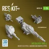 ResKit Models Merkava Mk.4 – géppuskakészlet, V.3, 2 db géppuska + 2 db géppuskatartó