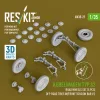 ResKit Models Kübelwagen Typ 82 – 5 kerék, terepgumi, első torziós rúd V2