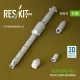 ResKit Models Merkava Mk.4 MG253 (120mm) gun barrel (3D Printed) for Meng / Hobby Boss - 120 mm-es lövegcső