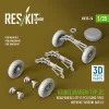 ResKit Models Kübelwagen Typ 82 – 5 kerék, homokgumi, első torziós rúd V2