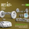 ResKit Models Kübelwagen Typ 82 – 5 kerék, homokgumi, első torziós rúd V3