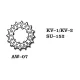 Friulmodel Tracks for KV I / II - KV-1 / KV-2 / SU-152 – fém kerékkészlet