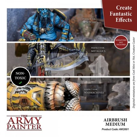 The Army Painter Warpaints: Airbrush Medium- hígító és száradáslassító folyadék AW2001