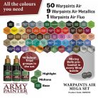 The Army Painter - WARPAINTS AIR MEGA SET- festékszett AW8002