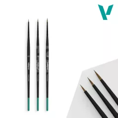   Vallejo - Pro Modeler – Definition Set - Natural Hair (4/0, 3/0 & 0/2) - ecsetkészlet B01990