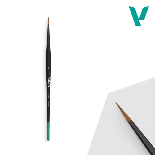 Vallejo - Detail - Round Synthetic Brush 1 ecset B02001