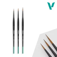   Vallejo - Brush Set - Design Set - Synthetic (0, 1 & 2) - ecsetkészlet B02991