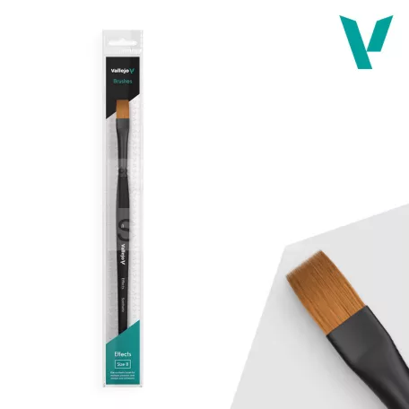 Vallejo - Effects Flat Brush 8 - ecset B04008