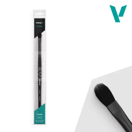Vallejo - Shader Flat Synthetic Brush 6 - ecset B06006