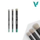 Vallejo - Dry Brush Set - Natural Hair (S, M & L) - ecsetkészlet szárazecsetelős tecnikához B07990