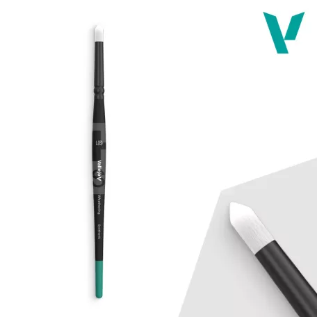Vallejo - Weathering Round Brush Large - ecset B08003