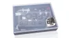 FENGDA BD-116C Szórópisztoly készlet (Trigger Airbrush Gun Set) 0.3-0.5-0.8-as dűznivel-tűvel és légkábellel BD-116C