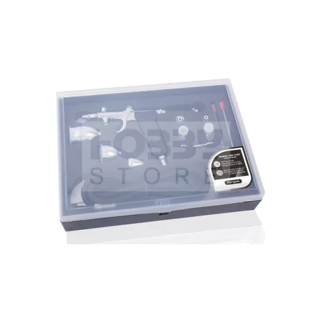 FENGDA BD-116C Szórópisztoly készlet (Trigger Airbrush Gun Set) 0.3-0.5-0.8-as dűznivel-tűvel és légkábellel BD-116C