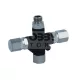 Fengda Levegőkábel elosztó-csatlakozó G1/8 ( Air distributor 3 way) BD-13