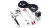 FENGDA BD-134K Szórópisztoly készlet (Airbrush Gun Set) 0.2-0.3-0.5-ös dűznivel-tűvel és légkábellel BD-134K