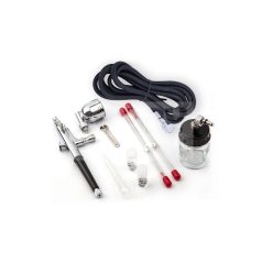   FENGDA BD-134K Szórópisztoly készlet (Airbrush Gun Set) 0.2-0.3-0.5-ös dűznivel-tűvel és légkábellel BD-134K