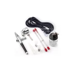  FENGDA BD-134K Szórópisztoly készlet (Airbrush Gun Set) 0.2-0.3-0.5-ös dűznivel-tűvel és légkábellel BD-134K