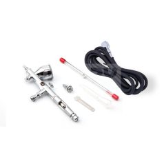   FENGDA BD-180K Szórópisztoly készlet (Airbrush Gun Set) 0.2-0.3-as dűznivel-tűvel és légkábellel BD-180K