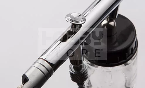 FENGDA BD-182K Szórópisztoly készlet (Airbrush Gun Set) 0.3-0.5-0.8-as dűznivel-tűvel és légkábellel BD-182K