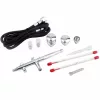 FENGDA BD-186K Szórópisztoly készlet (Airbrush Gun Set) 0.2-0.3-0.5-öss dűznivel-tűvel és légkábellel BD-186K