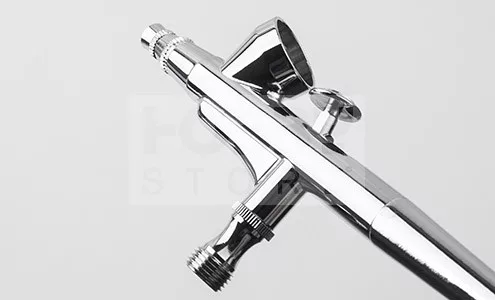 FENGDA BD-207K Szórópisztoly készlet (Airbrush Gun Set) 0.2-0.3-0.5-ös dűznivel-tűvel és légkábellel BD-207K