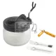 Fengda Festékszóró tisztító készlet (Cleaning Pot-Cleaning Brush-Cleaning Pick-Reamer) BD-778