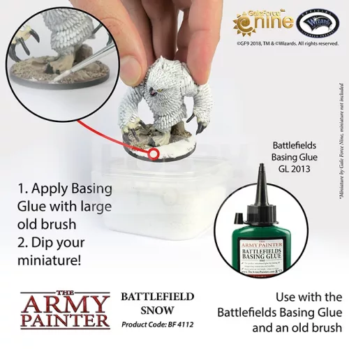 The Army Painter Battlefields - Realistic Model Snow Powder 150 ml